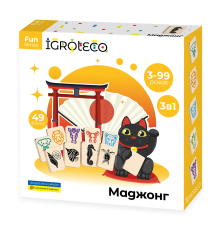 Гра настільна "Дитячий маджонг" 49 ел.