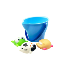 Набір для купання Відерце і тваринки 3шт