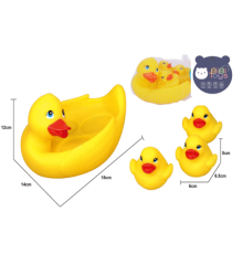 Набір для купання Качка з каченятами 4шт