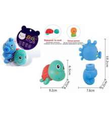 Набір для купання Морські тваринки  2шт,черепашка,морський коник