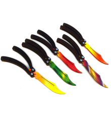 Сувенірний ніж, модель «BALISONG - ULTRA» пакет 5 шт