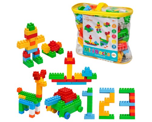 гр Конструктор ""Mini Blocks"" 150 ел. 39983 (6) ""Tigres"", в сумці