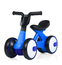 Толокар M 4086-4 мотоцикл, муз., світло, кольорова коробка, синій.