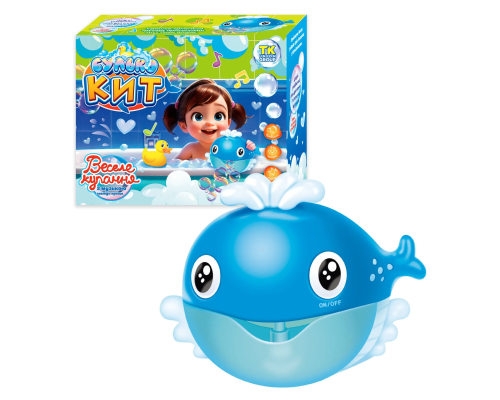 Піноутворювач для ванни "Булькокит" 23232 (24) "TK Group", від батарейок, мелодія, в коробці