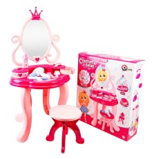 гр Іграшка ""Косметичний столик"" 8683 (3) ""Technok Toys"" 9 аксесуарів, стілець