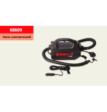 Насос 68609 (4шт) електр. Quick-Fill High PSI, 12В/220В, 2-х швидкісний, 3 насадки в комплекті