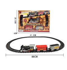 Залізниця 230-3 (48/2) звук, підсвічування, 17 елементів, в коробці
