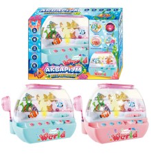 Музичний акваріум 49579 (24) ""WToys"", 2 кольори, ОЗВУЧУВАННЯ УКРАЇНСЬКОЮ МОВОЮ, підсвічування, казки, пісні, Bluetooth, нічник, USB-кабель, в ко?