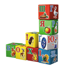 Іграшка кубики "Абетка Веселка ТехноК" (укр.)