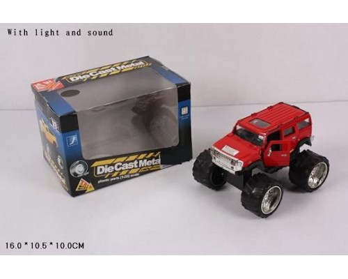 Машина метал. 3822-2 (96шт/2)"HUMMER" 1:32,в кор. 16*10,5*10см Машина метал. 3822-2 (96шт/2)"HUMMER" 1:32,в кор. 16*10,5*10см