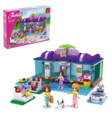 Конструктор AUSINI 24607 (12/2) 302 деталі, “Fashion Girls”, зоомагазин, у коробці