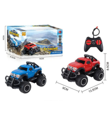 Джип AJ23-1 радіокер., 1:43, світло, 2 кольори, бат., кор., 16-9,5-10 см.