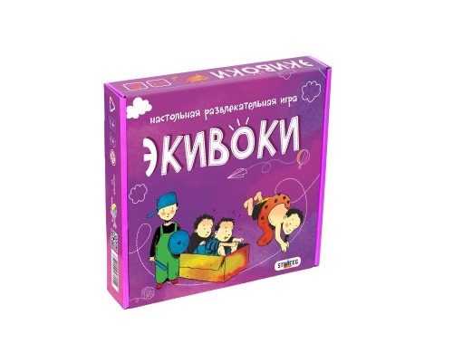 Игра Стратег "Экивоки, 112 карточек" 24-25-5см. (12)