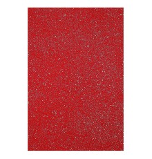 Фетр HARD 170GSM 1,2мм "Красный" Glitter 10PC/OPP A4, 1шт/этик. UA