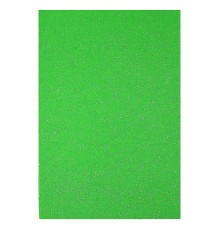 Фетр HARD 170GSM 1,2мм "Зеленый" Glitter 10PC/OPP A4, 1шт/этик. UA
