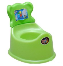 Горшок детский со спинкой Салатовый Kinderway 25-002