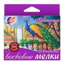 Олівець масл. круглий 24 кол. "Фантазія" (9,5 * 90) 25С1521-08