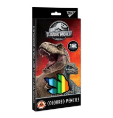 Олівці кольорові YES 12 кол.  "Jurassic World"