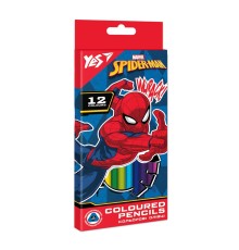 Олівці кольорові YES 12 кол. "Marvel.Spiderman"