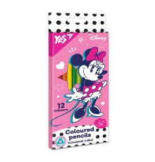 Олівці кольорові YES 12 кол. "Minnie Mouse"