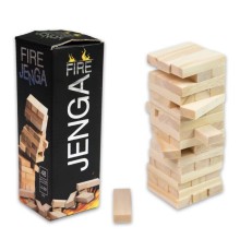 Настільна гра "Fire Jenga" 48 брусків, українською мовою Стратег /16/