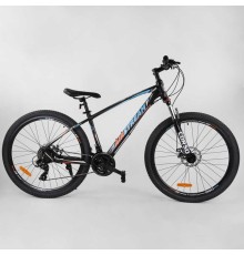 Велосипед Спортивний CORSO «AirStream» 27.5"дюймів рама алюмінієва, обладнання Shimano 21 швидкість, зібраний на 75% /1/