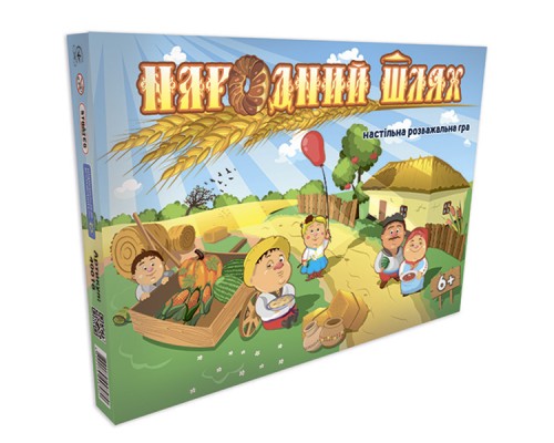 Гра "Народний шлях" (укр.) в кор. 41,5*30*4,5см Стратег 40016