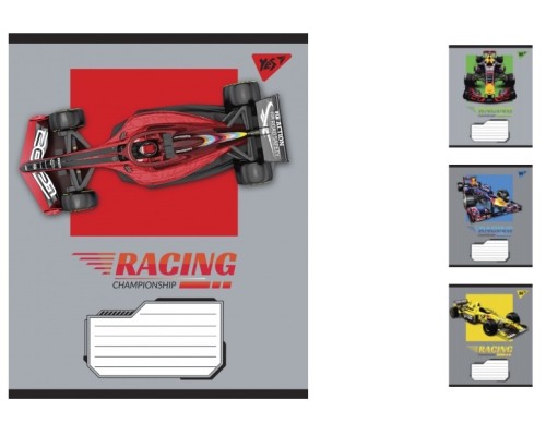 А5/24 кл. YES Racing championship, зошит учнів. 20 шт. у уп. //