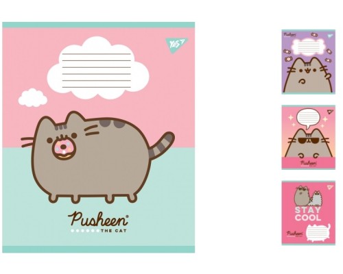 А5/12 кл. YES Pusheen, зошит учнів. 25 шт. у уп 766190