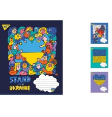 А5/96 лін. YES Ukraine, зошит дя записів 5 шт. у. уп. 766251