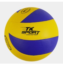 М'яч волейбольний "TK Sport", 1 вид, клейка, 280-300 грамів, матеріал м'який PVC /60/