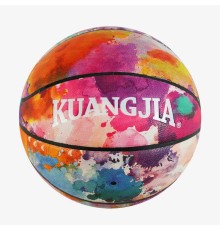 М'яч баскетбольний 1 вид, 550 грамів, матеріал PU, розмір №7, (поставляється накачаним на 90%)  /30/
