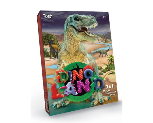 Креативна творчість "Dino Land 7 в 1" DL-01-01