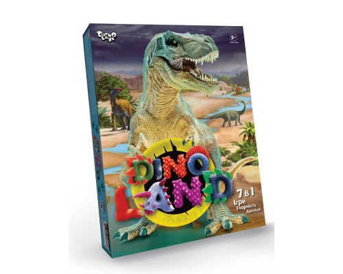 Креативна творчість "Dino Land 7 в 1" DL-01-01U