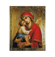 Алмазна картина FA10375 «Донська ікона Божої Матері», розміром 40х50 см