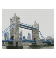 Алмазна картина FA40841 "Лондонський Tower Bridge", розміром 40х50 см