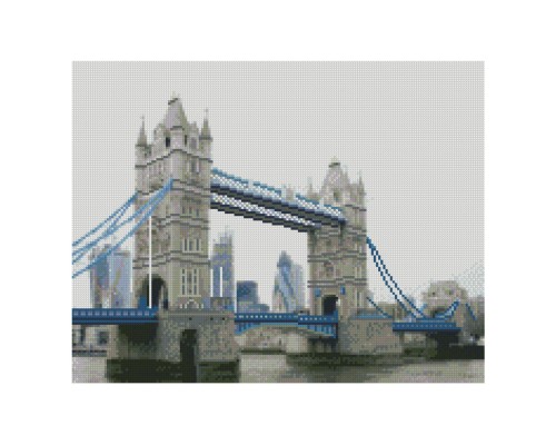 Алмазна картина FA40841 "Лондонський Tower Bridge", розміром 40х50 см