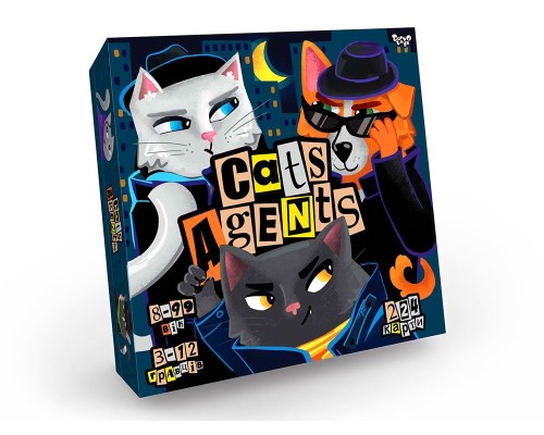 Розважальна гра "CATS AGENTS" G-CA-01-01U