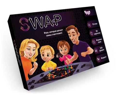 Настольная развлекательная игра "Swap" G-Swap-01-01