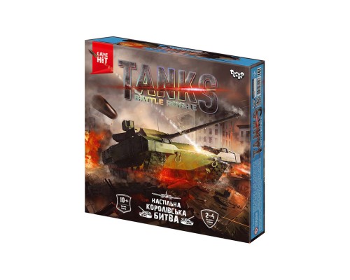 Настільна тактична гра "Tanks Battle Royale" G-TBR-01-01U