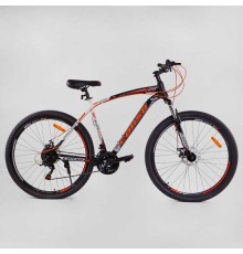 Велосипед спортивний CORSO 29 дюймів "HIGH RACE PRO" HR-89732 (1) сталева рама 21”, обладнання Shimano 21 швидкість, зібраний на 75%