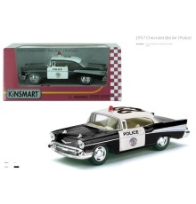 KINSMART Chevrolet Bel Air (Police) 1957, в кор. 16х8х7 KT5323W