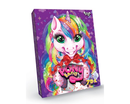 Креативна творчість "Pony Land 7 в 1" PL-01-01