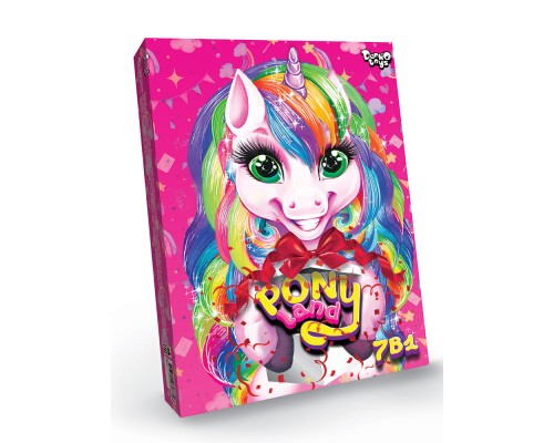 Креативна творчість "Pony Land 7 в 1" PL-01-01U