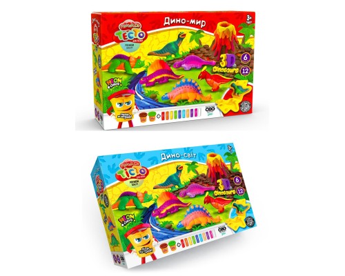 Тесто для лепки Danko-toys "Master Do" Динозавры-6