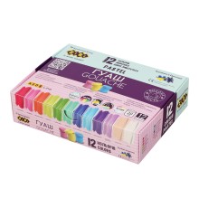 Гуаш PASTEL 12 кольорів х 20мл, в карт.коробці, Kids Line