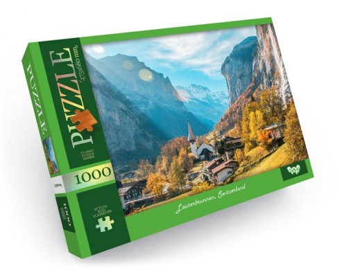 Пазли 1000 ел. с.12 №7 Lauterbrunnen, Switzerland C1000-12-07