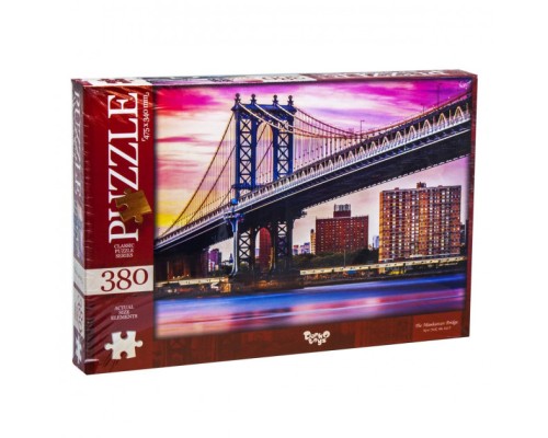 Пазли 380 ел. с.4 №8 "The Manhattan Bridge" С380-04-08