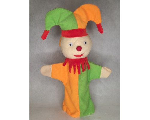 Лялька-рукавичка "Арлекін"