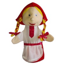 Лялька-рукавичка "Червона шапочка"